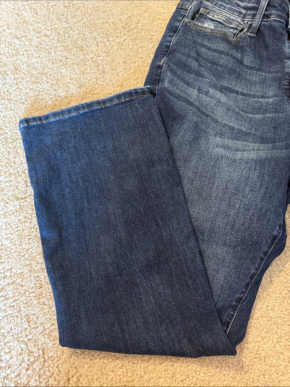 Judy Blue Slim Bootcut Denim Jeans Size 14W - Picture 4 of 5